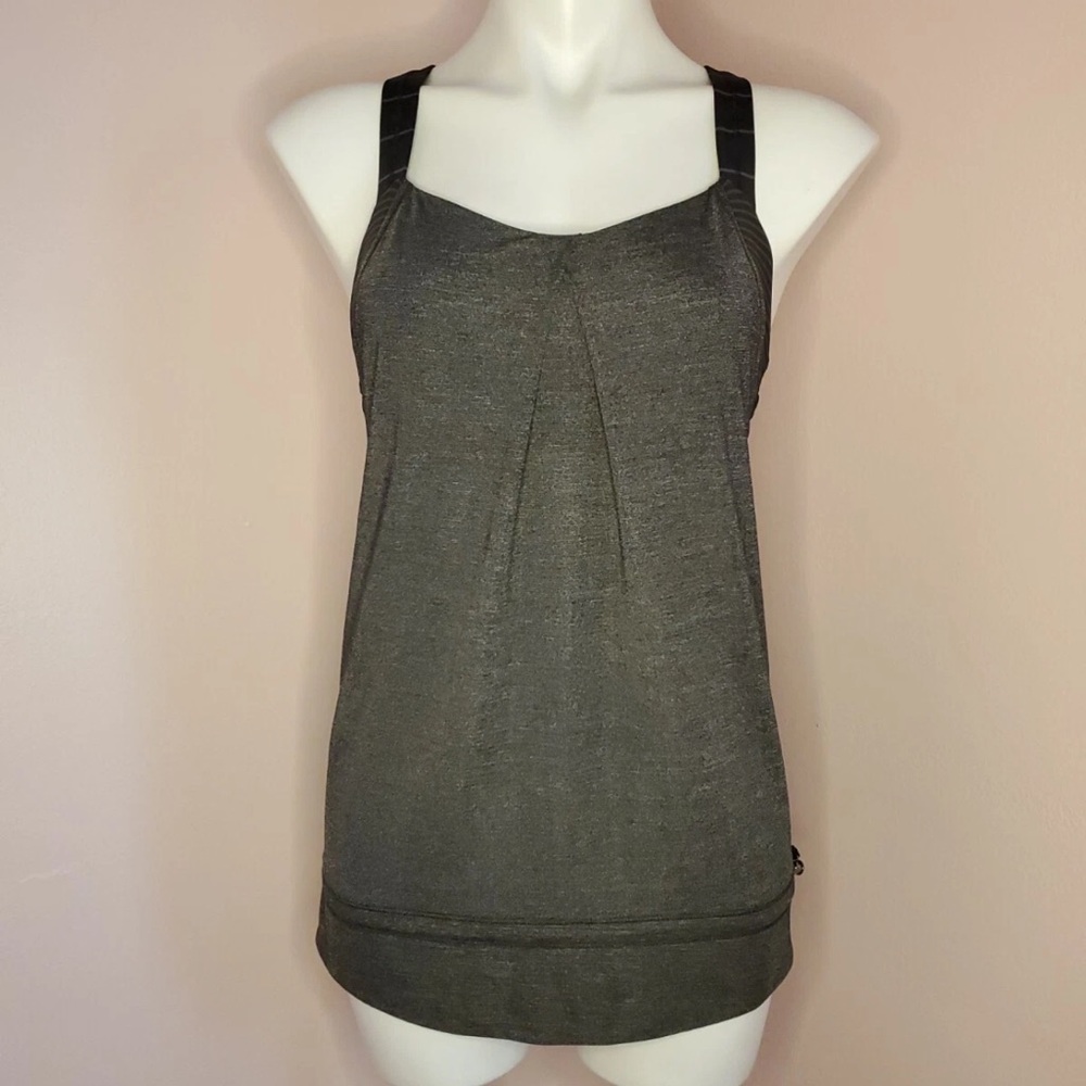 Lululemon Rest Less Women's Gray Sleeveless Tank - Picture 2 of 4